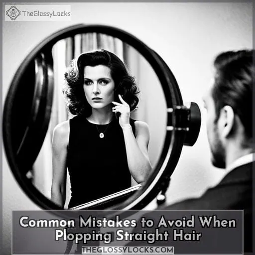 Common Mistakes to Avoid When Plopping Straight Hair