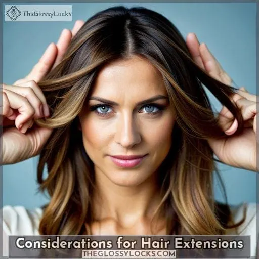 Considerations for Hair Extensions