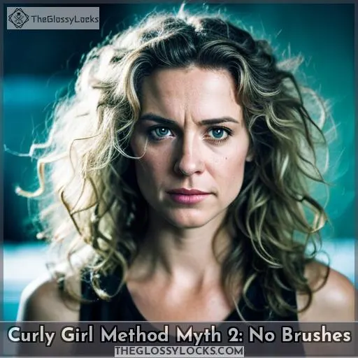 Curly Girl Method Myth 2: No Brushes