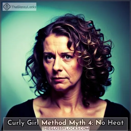Curly Girl Method Myth 4: No Heat