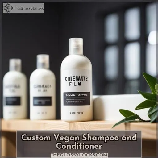 Custom Vegan Shampoo and Conditioner
