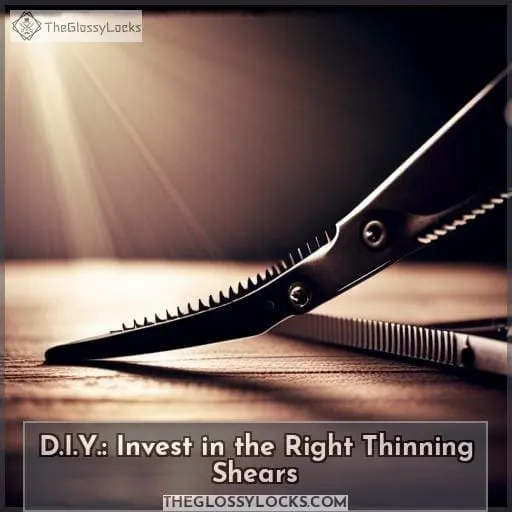 D.I.Y.: Invest in the Right Thinning Shears