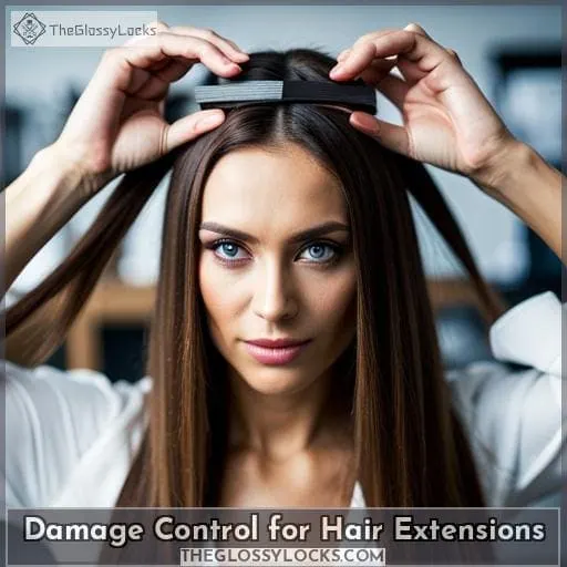 Damage Control for Hair Extensions