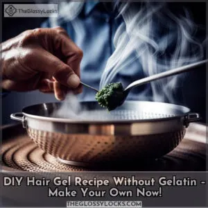 diy hair gel recipe without gelatin