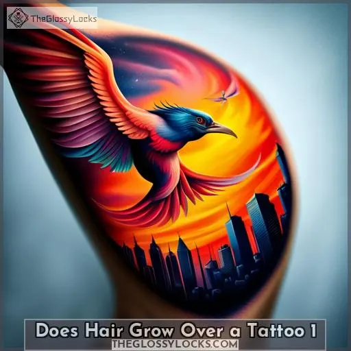 does hair grow over a tattoo 1
