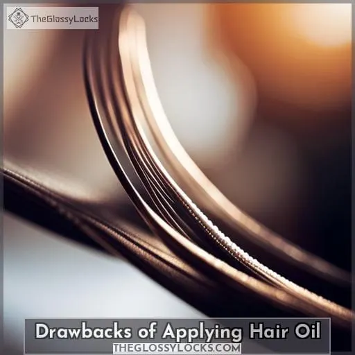 Drawbacks of Applying Hair Oil