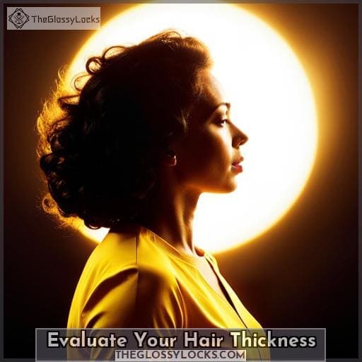 Evaluate Your Hair Thickness