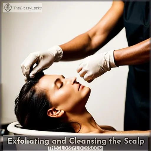 Exfoliating and Cleansing the Scalp