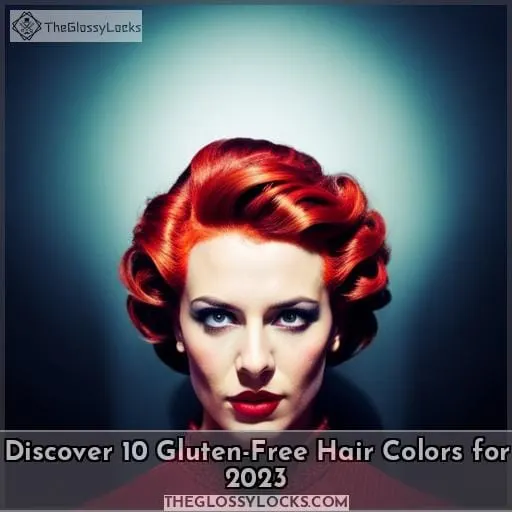 gluten free hair colors