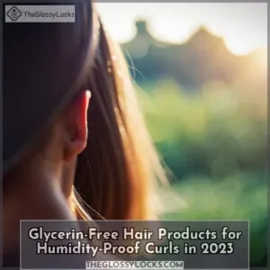 glycerin free hair products