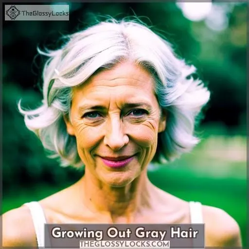 Growing Out Gray Hair