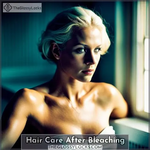 Hair Care After Bleaching