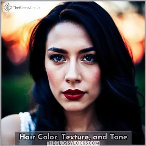Hair Color, Texture, and Tone