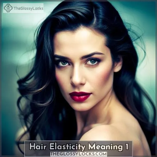 hair elasticity meaning 1