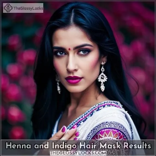 Henna and Indigo Hair Mask Results