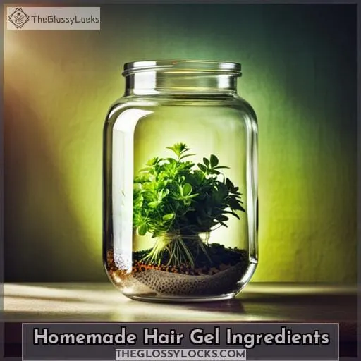 Homemade Hair Gel Ingredients