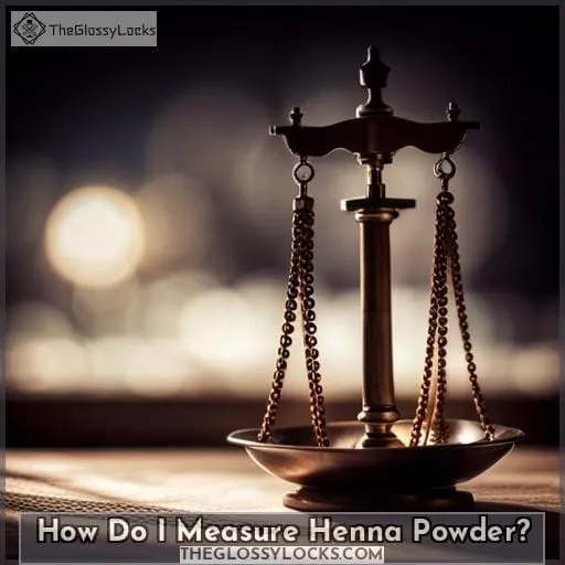 How Do I Measure Henna Powder?