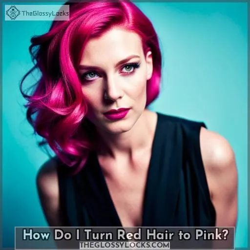How Do I Turn Red Hair to Pink?