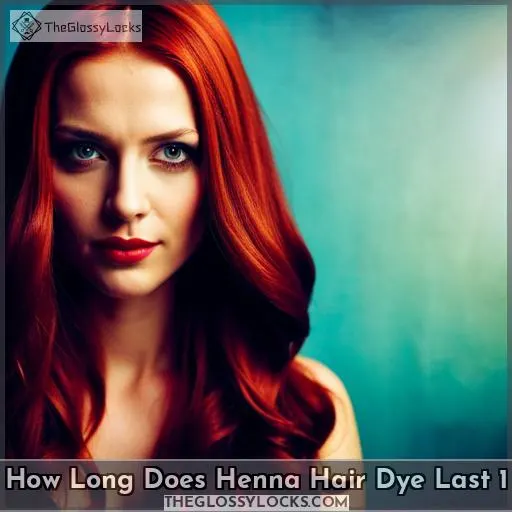 how long does henna hair dye last 1