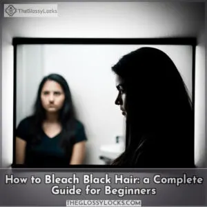 how long does it take to bleach black hair