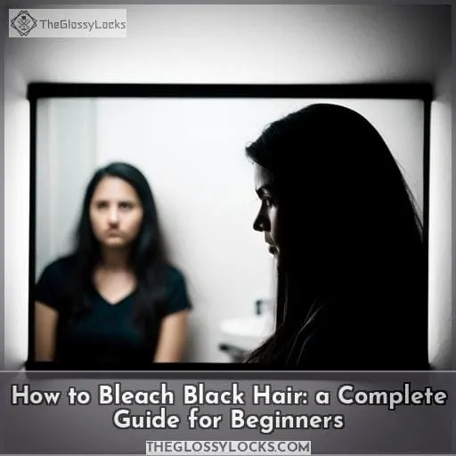 how long does it take to bleach black hair