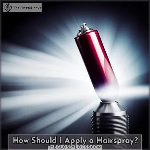 How Should I Apply a Hairspray