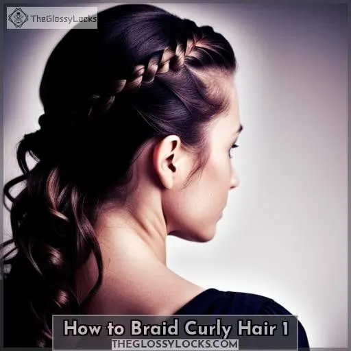 how to braid curly hair 1