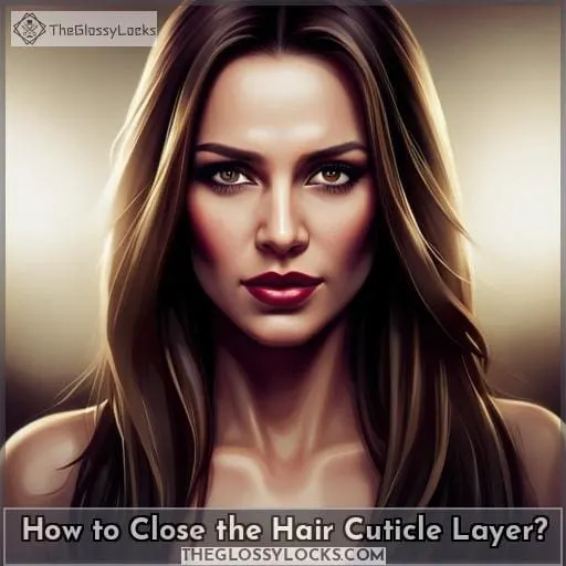 How to Close the Hair Cuticle Layer