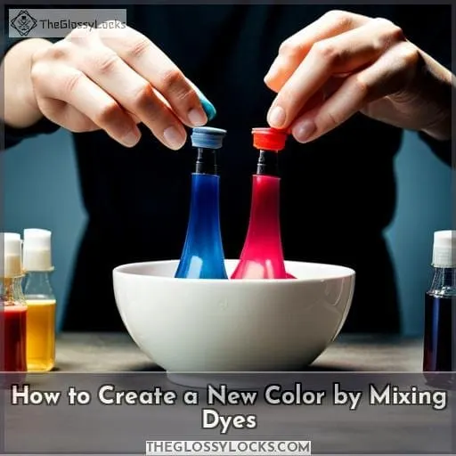 How to Create a New Color by Mixing Dyes