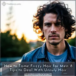 how to deal with frizzy hair male
