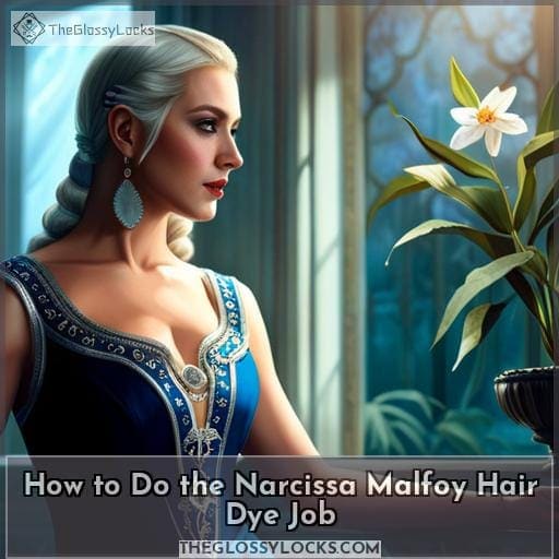 How to Do the Narcissa Malfoy Hair Dye Job