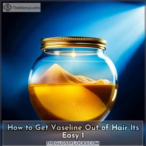 how to get vaseline out of hair its easy 1