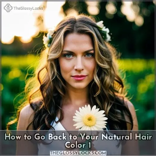 how to go back to your natural hair color 1