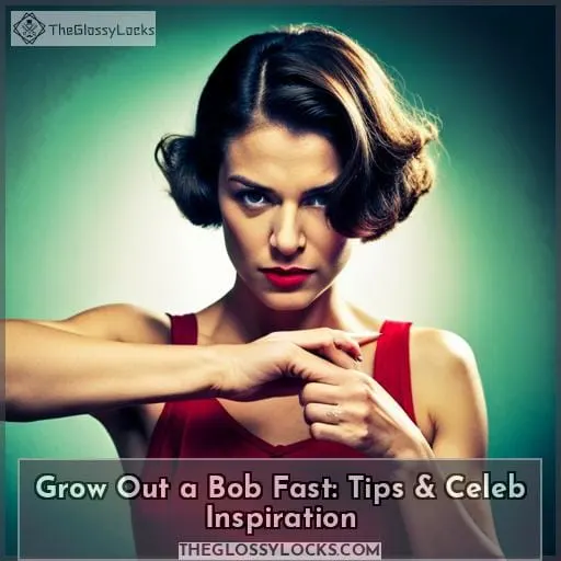 how to grow out a bob fast