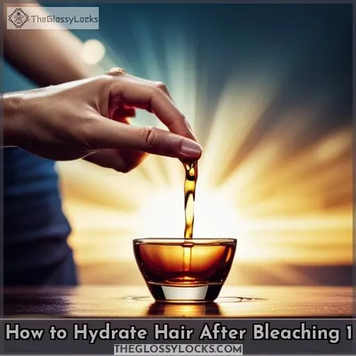how to hydrate hair after bleaching 1