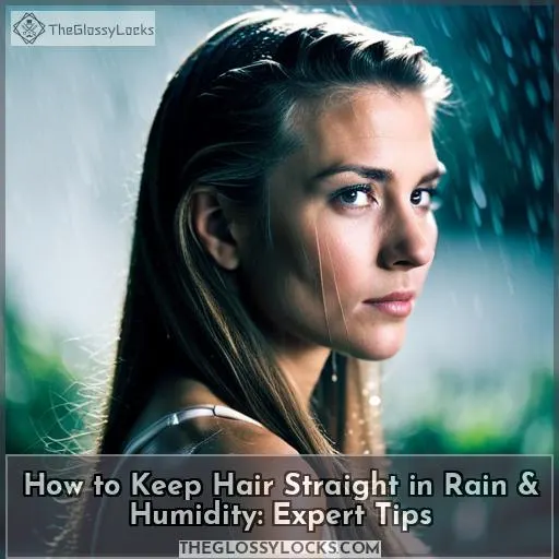 how to keep hair straight in rain and humidity