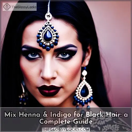 how to mix henna and indigo for black hair