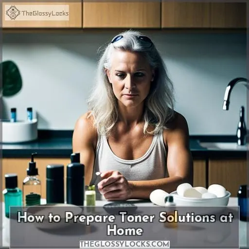 How to Prepare Toner Solutions at Home