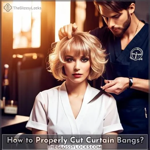How to Properly Cut Curtain Bangs?