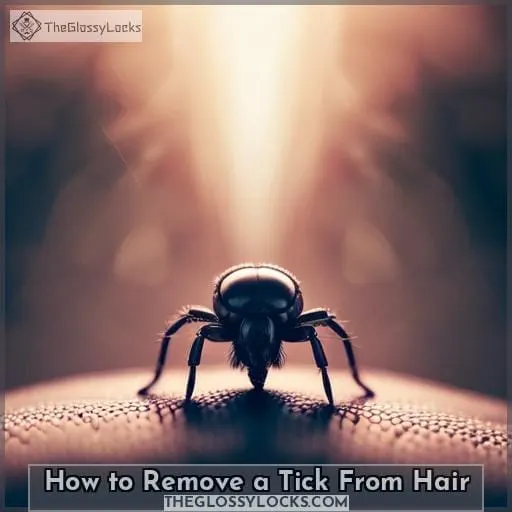 How to Remove a Tick From Hair