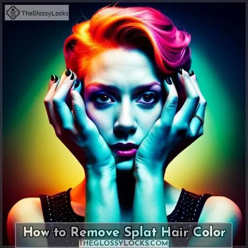 How to Remove Splat Hair Color