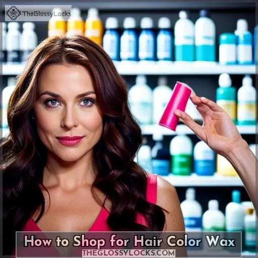 How to Shop for Hair Color Wax