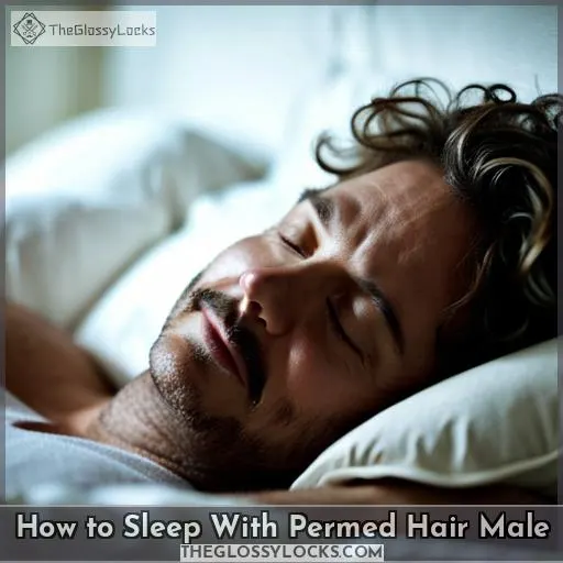 How to Sleep With Permed Hair Male