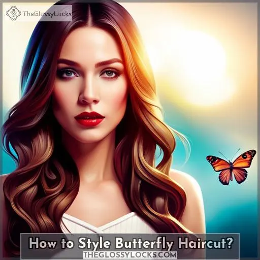 How to Style Butterfly Haircut?