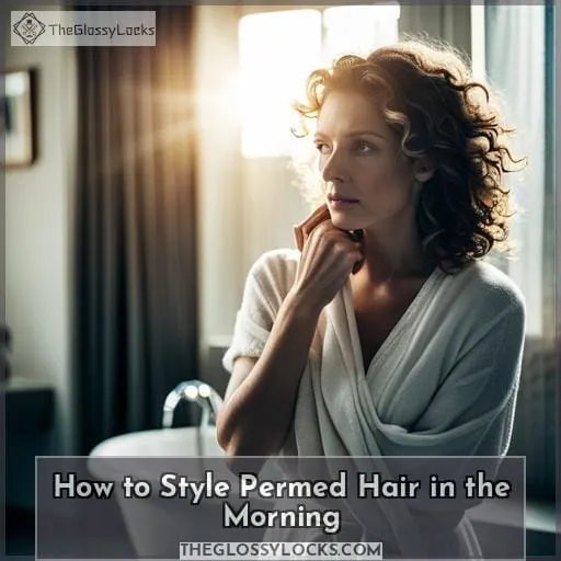 How to Style Permed Hair in the Morning