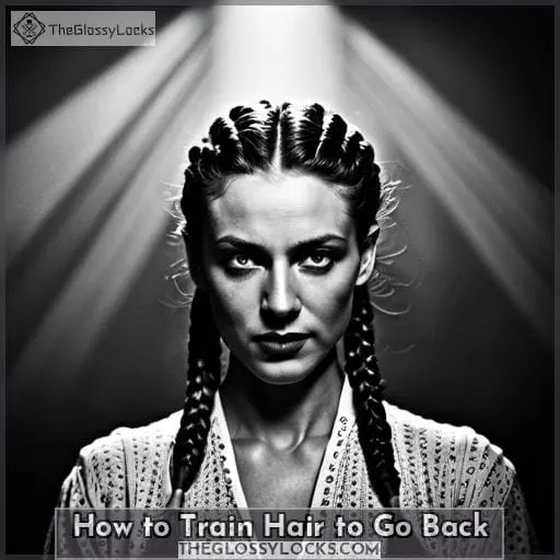 How to Train Hair to Go Back