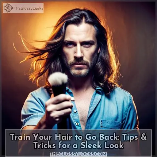 how to train your hair to go back