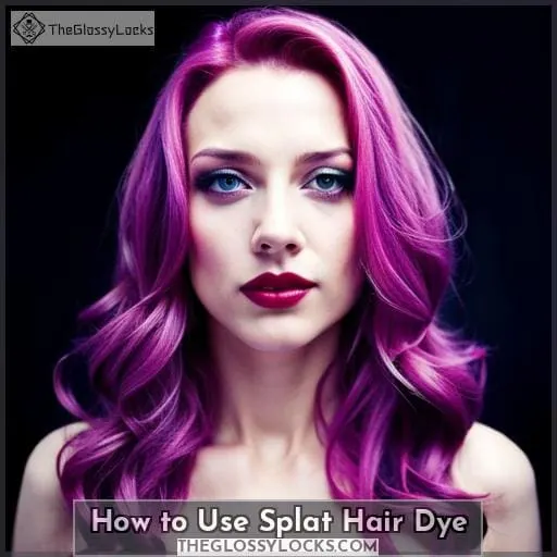 How to Use Splat Hair Dye