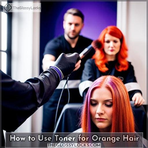 How to Use Toner for Orange Hair
