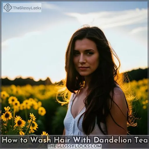 How to Wash Hair With Dandelion Tea